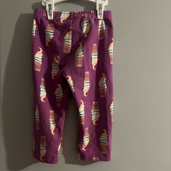 Hanna Andersson purple ice cream Capri - Picture 2 of 3